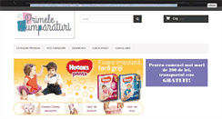 Desktop Screenshot of primele-cumparaturi.ro